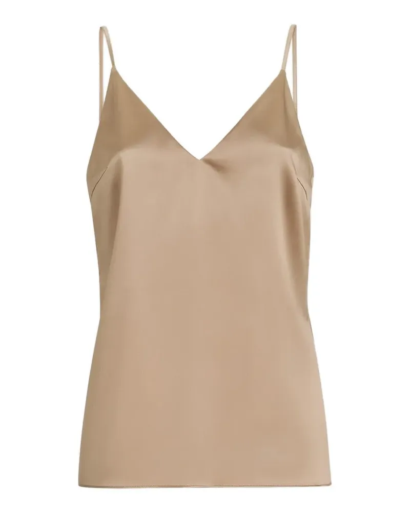 Brunello Cucinelli Oberteil mit V-Ausschnitt - Nude Nude