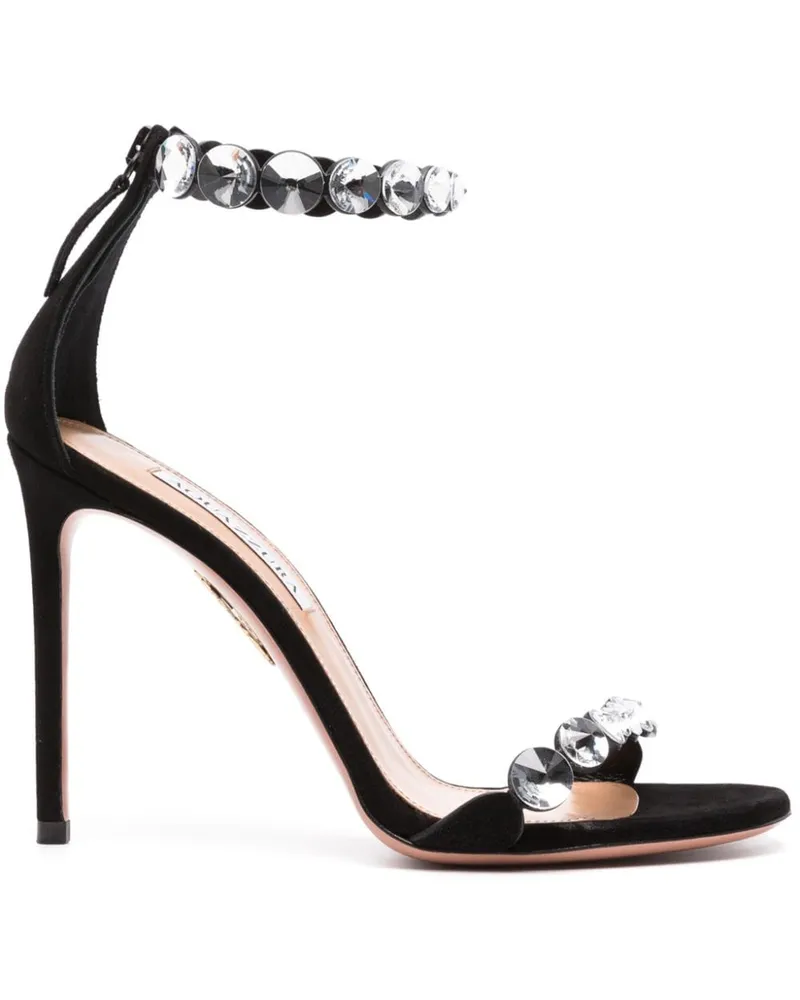 Aquazzura Tequila Sandalen 110mm - Schwarz Schwarz