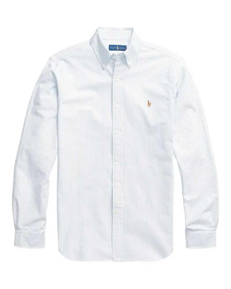 Ralph Lauren striped button-down shirt - Weiß Weiß