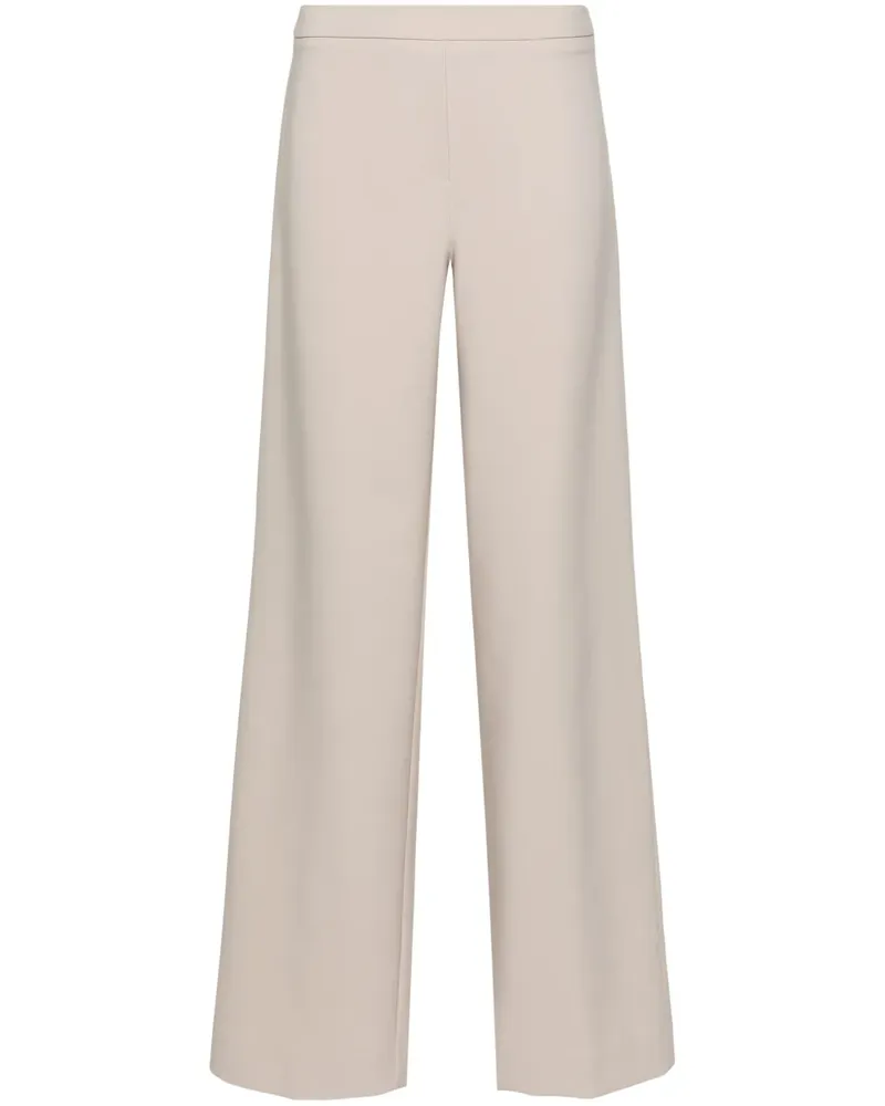 D.EXTERIOR Halbhohe Straight-Leg-Hose - Nude Nude