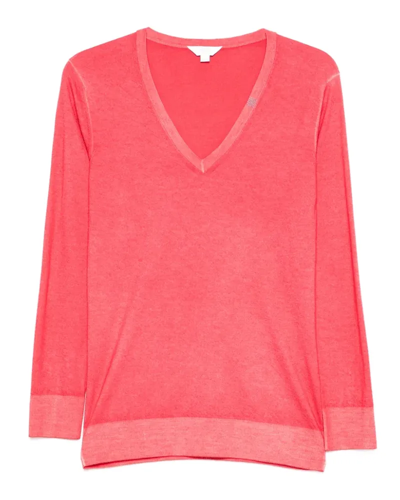 Malo V-neck cashmere sweater - Rosa Rosa