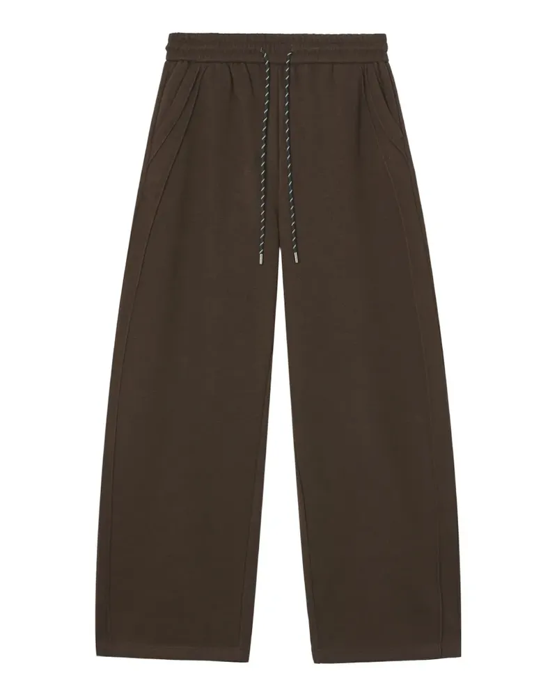 Tout a Coup Weite Jogginghose mit Kordelzug - Braun Braun