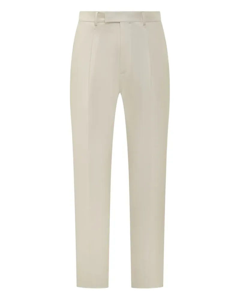 Ermenegildo Zegna Hose mit Bundfalten - Nude Nude