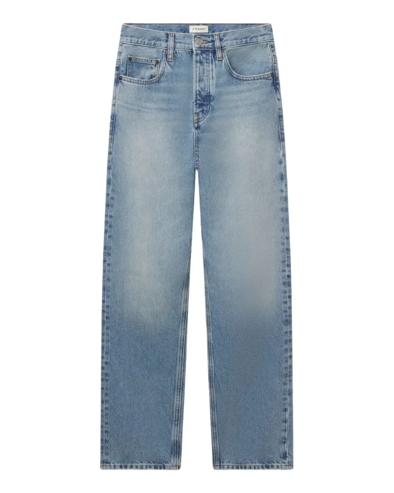 Frame Denim faded straight-leg jeans - Blau Blau