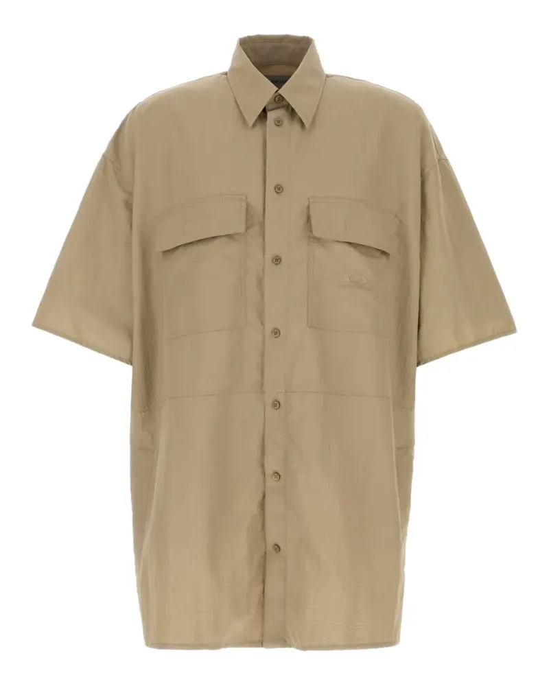 Balenciaga short-sleeve pocket shirt - Nude Nude