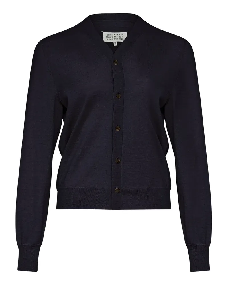 Maison Margiela Klassischer Cardigan - Blau Blau