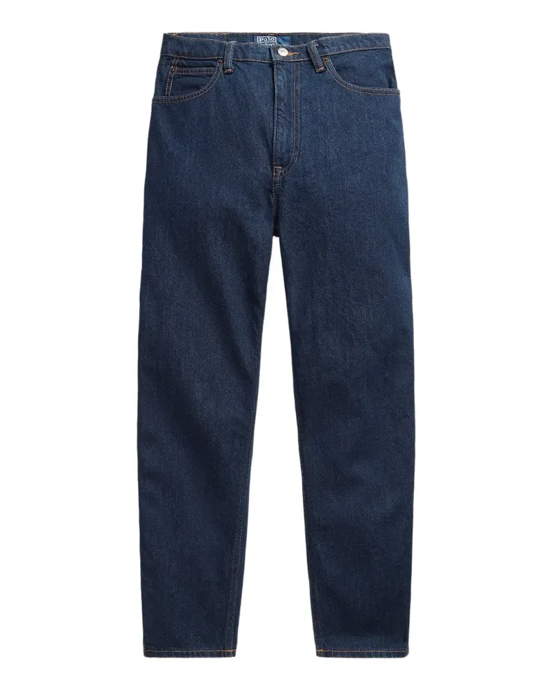 Ralph Lauren Tapered-Jeans mit Slub - Blau Blau
