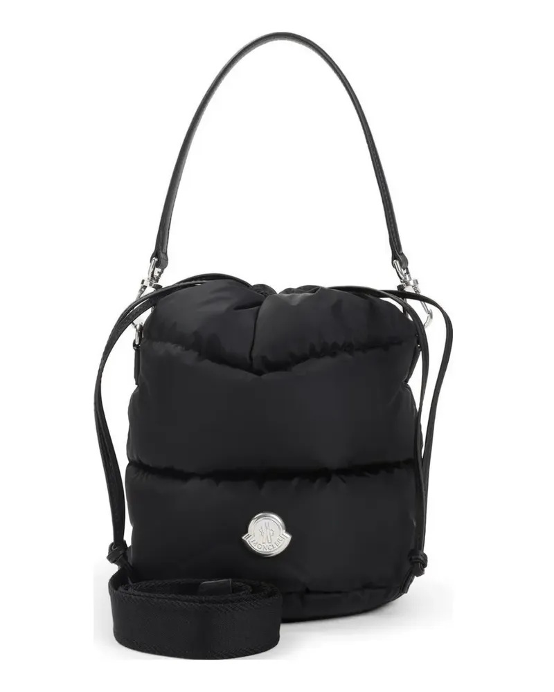 Moncler Caradoc padded bucket bag - Schwarz Schwarz