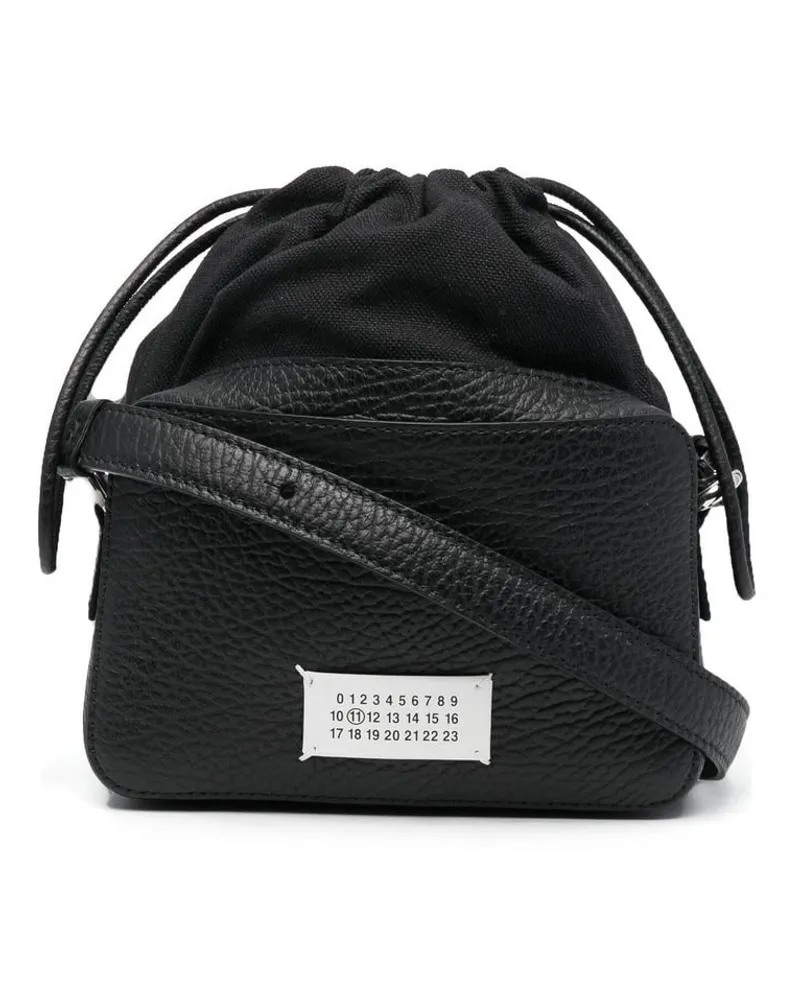 Maison Margiela Kleine 5AC Kameratasche - Schwarz Schwarz