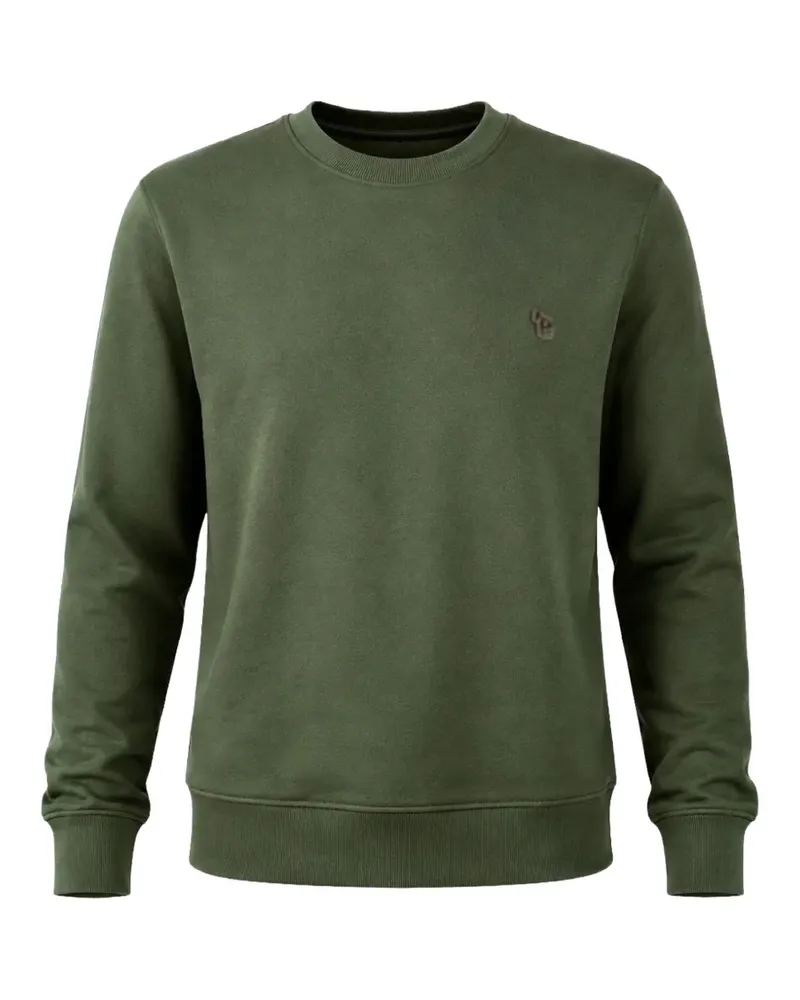 Paul Smith Sweatshirt mit Logo-Patch - Grün Grün