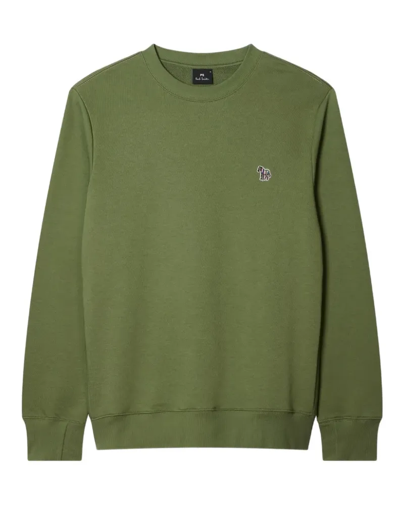 Paul Smith Sweatshirt mit Logo-Patch - Grün Grün