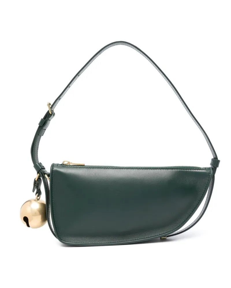 Burberry Schultertasche aus Leder - Grün Grün