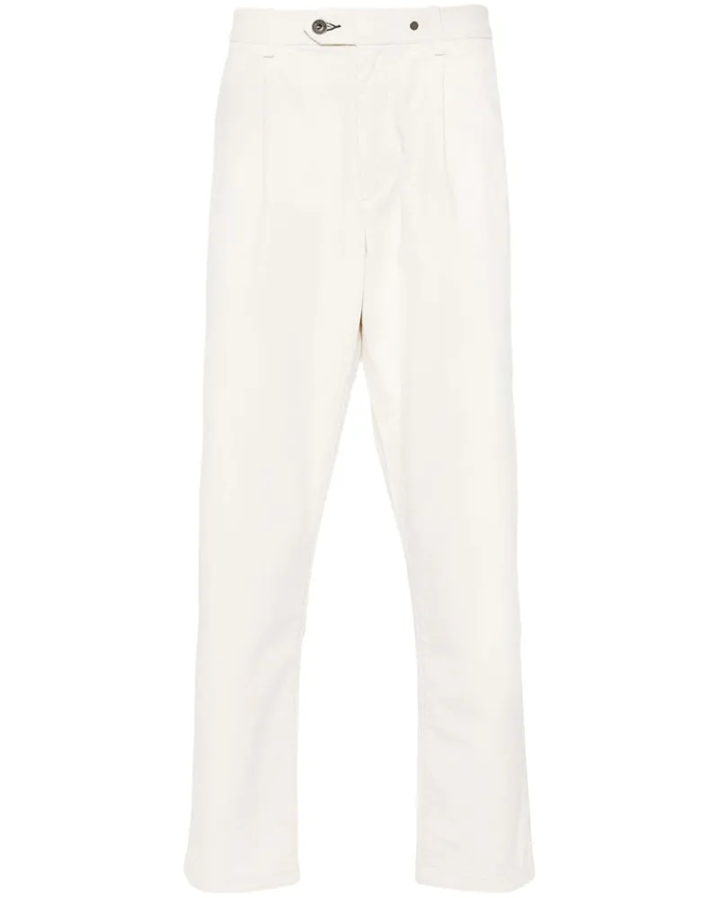 Rag & Bone Hose mit Bundfalten Nude