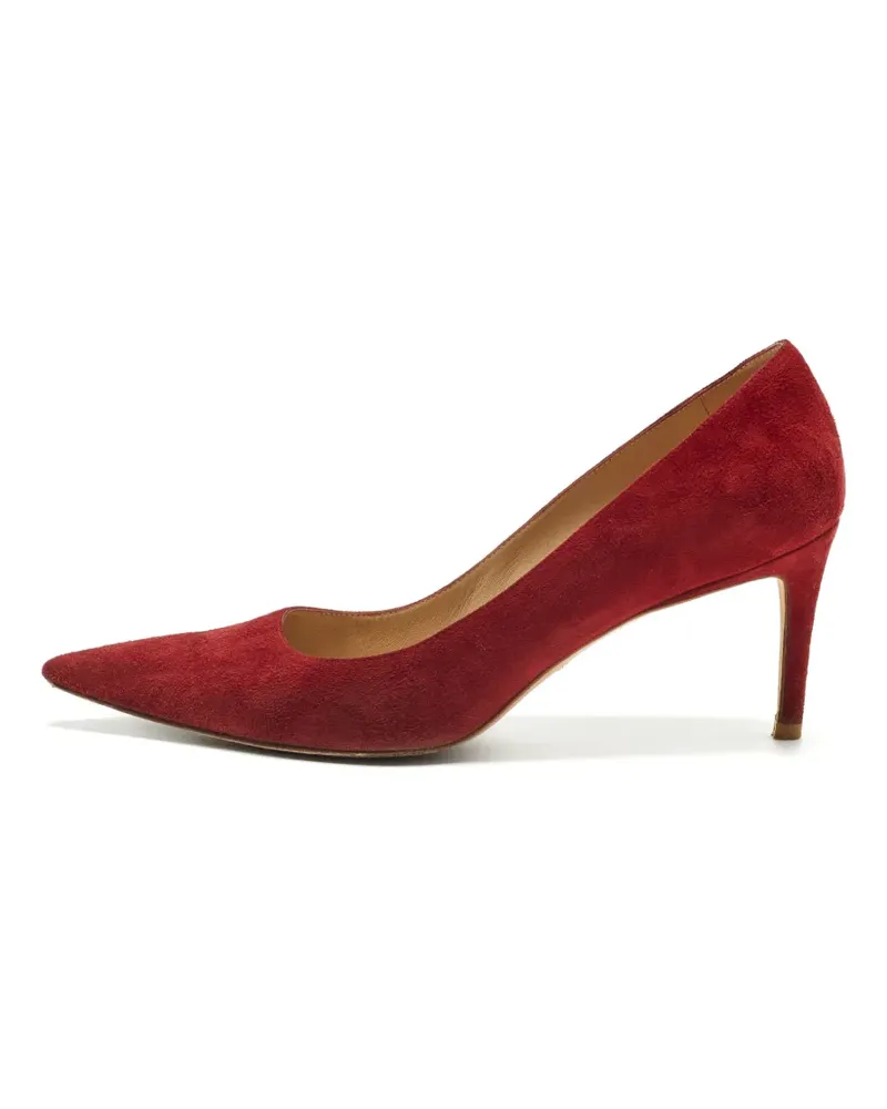 Stuart Weitzman Sandalen aus Wildleder - Rot Rot
