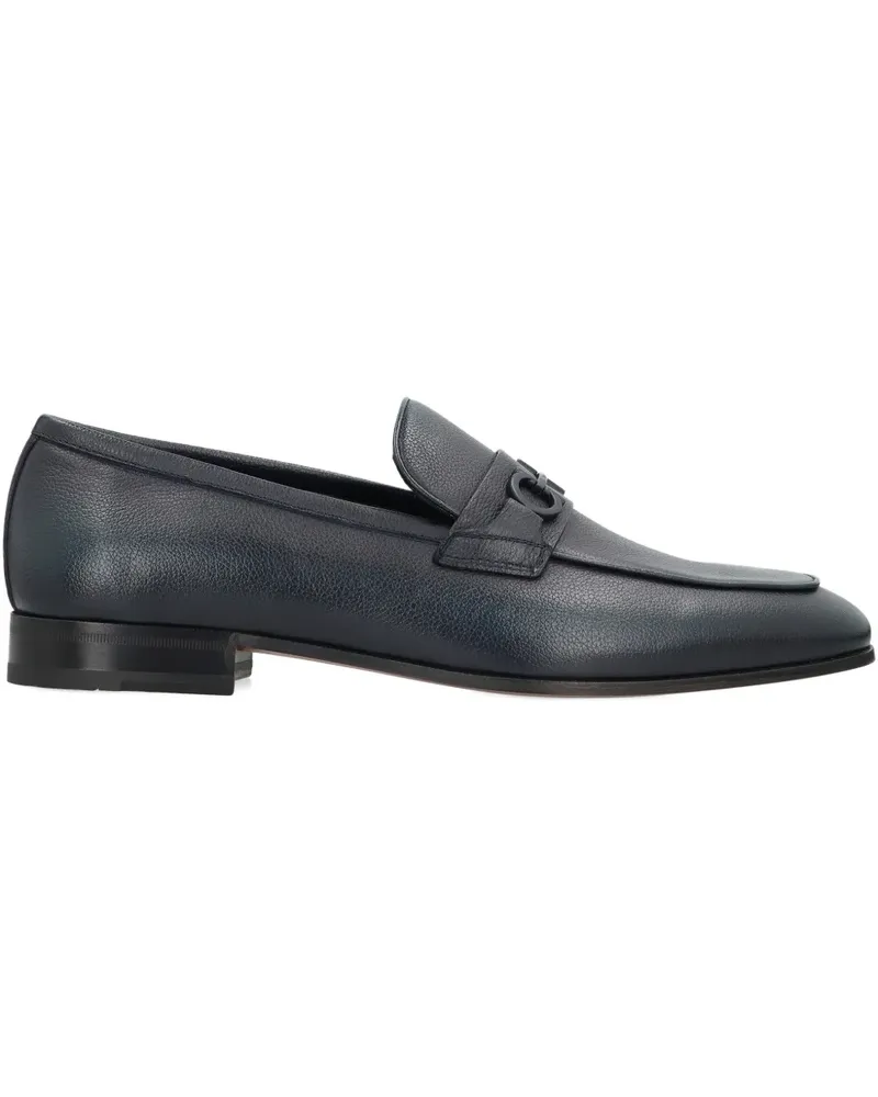 Ferragamo Loafer mit Gancini-Detail - Blau Blau