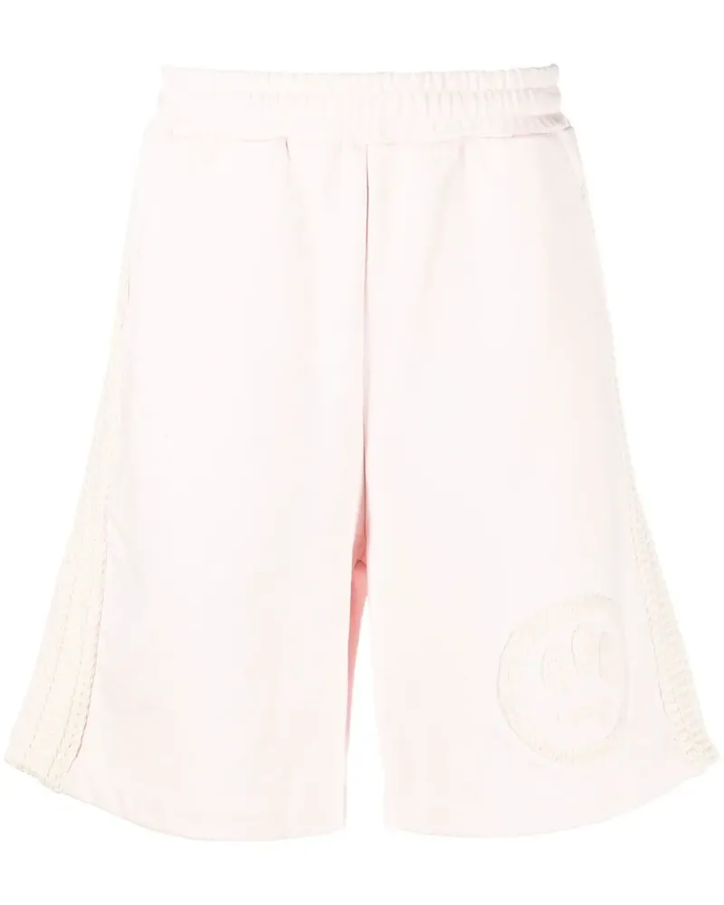 BARROW Joggingshorts mit Logo-Patch - Rosa Rosa