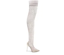 Gilda Stiefel mit Strass 120mm - Gold