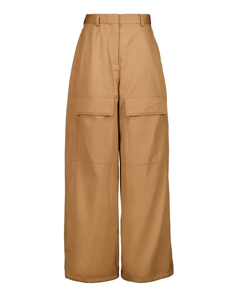 Stella McCartney Weite Cargohose - Braun Braun