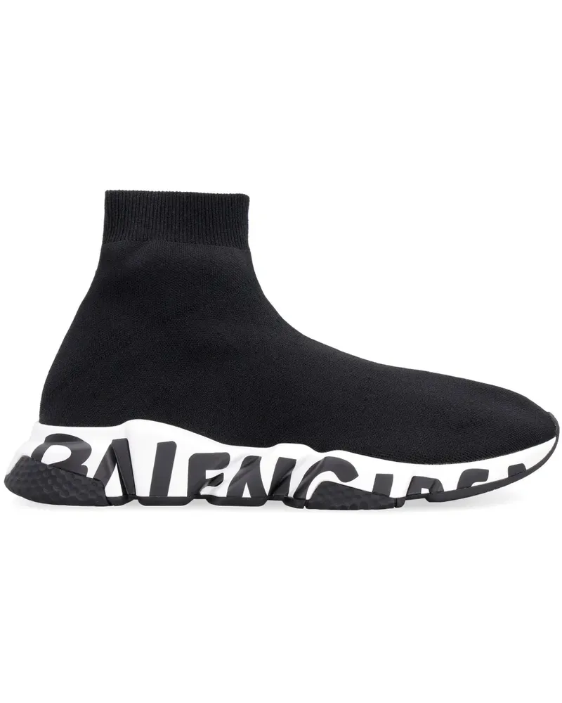 Balenciaga Speed' Sneakers mit Logo - Schwarz Schwarz