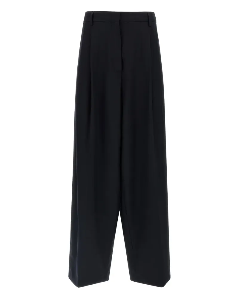 Fabiana Filippi Plissierte Hose - Blau Blau