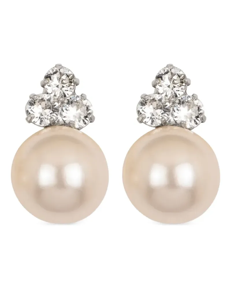 Jennifer Behr Belen Ohrringe mit Kristallen - Silber Silber