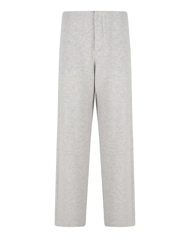 Max Mara elasticated waist intarsia trousers - Grau Grau