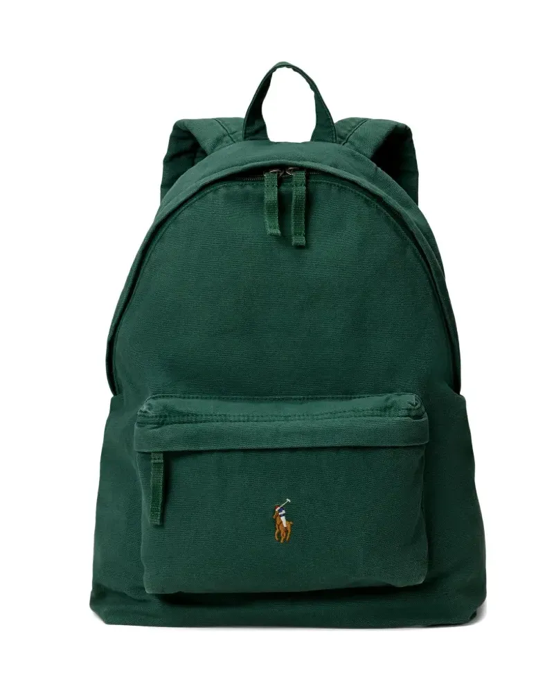 Ralph Lauren Canvas-Rucksack mit Logo-Stickerei - Grün Grün