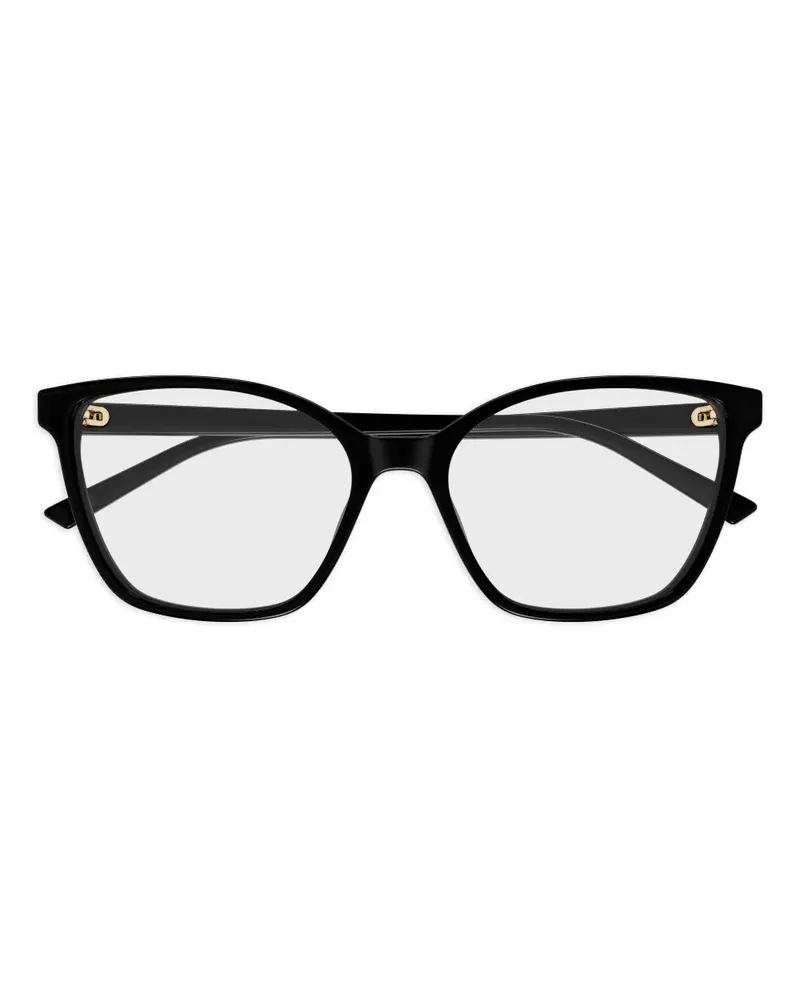 Gucci Brille im Cat-Eye-Design - Schwarz Schwarz