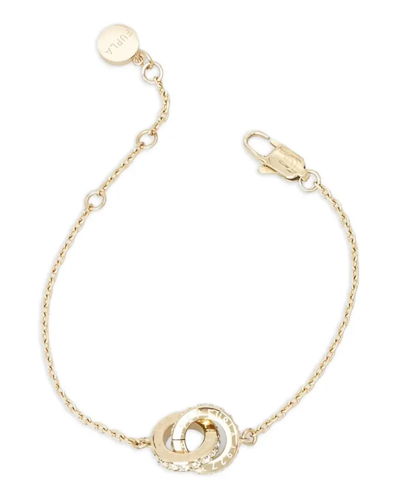 Furla intertwined-charm bracelet - Gold Gold