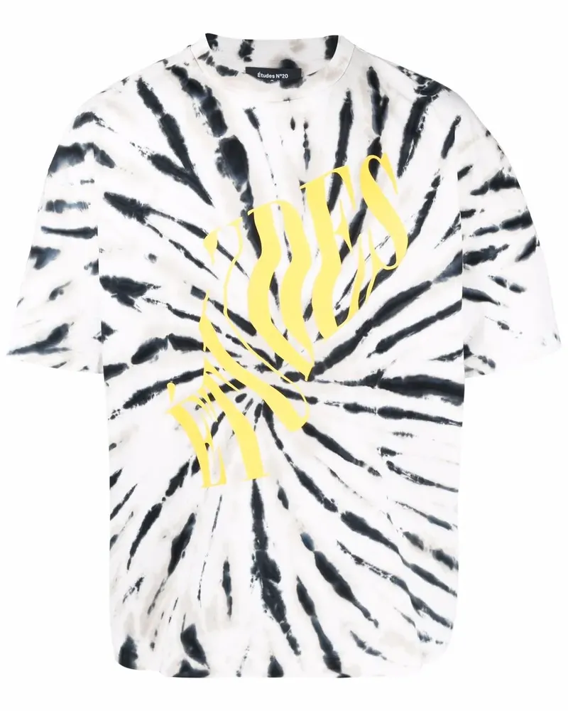 Études Studio TEEN Spirit T-Shirt aus Bio-Baumwolle - Weiß Weiß