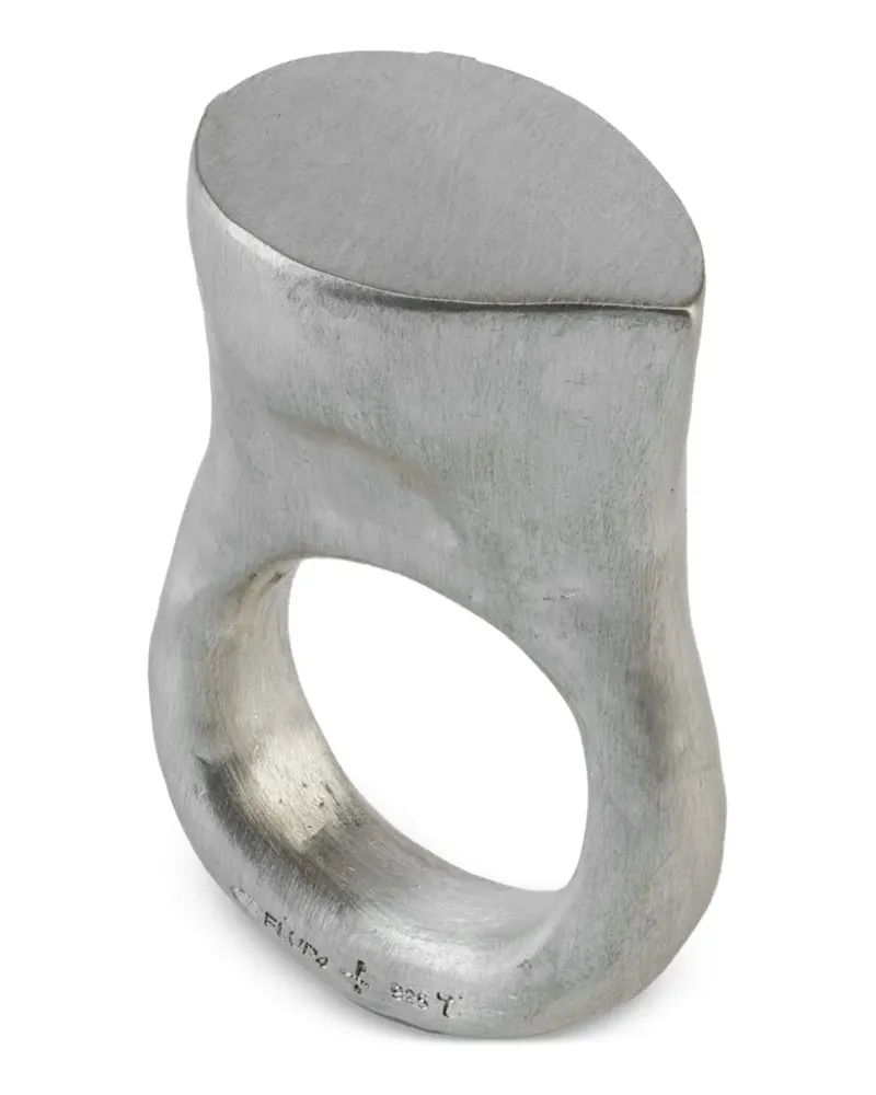 Parts Of Four sterling silver Tall Roman ring - Silber Silber