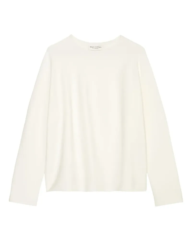 Marc O'Polo Langärmeliger Pullover - Weiß Weiß