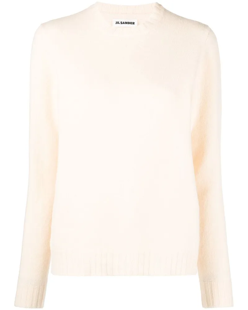 Jil Sander Pullover mit rundem Ausschnitt - Nude Nude