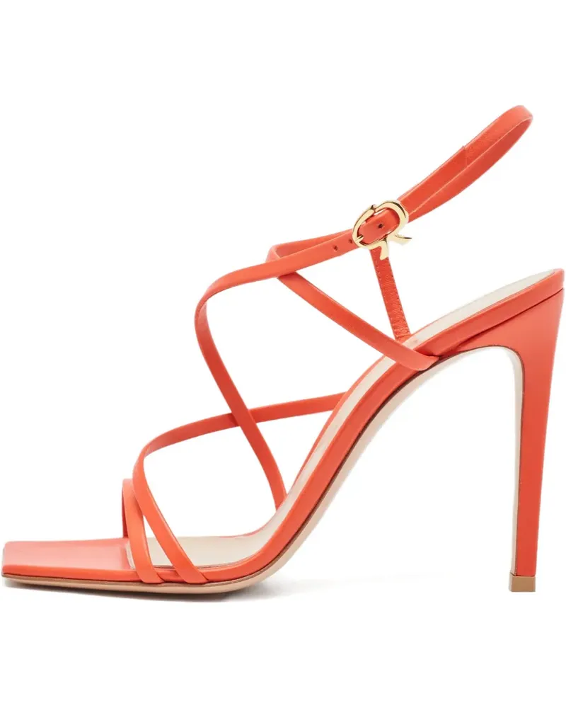 Gianvito Rossi Manilla Sandalen mit Riemen 105mm - Orange Orange