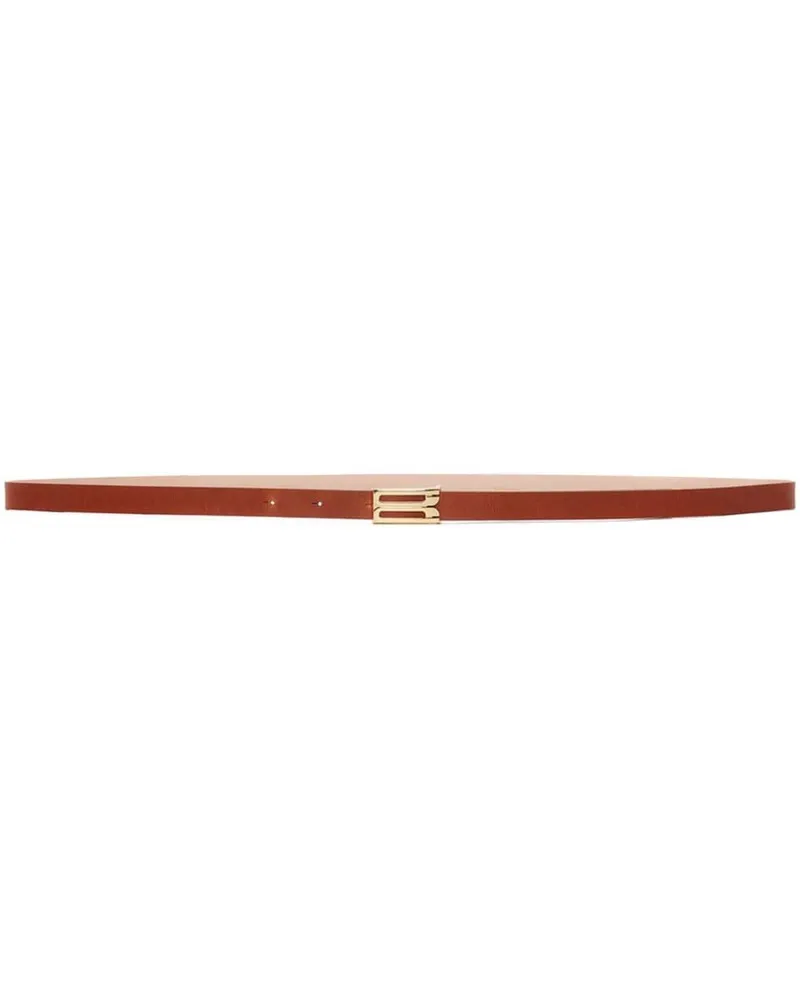 Victoria Beckham Micro Frame Gürtel - Braun Braun