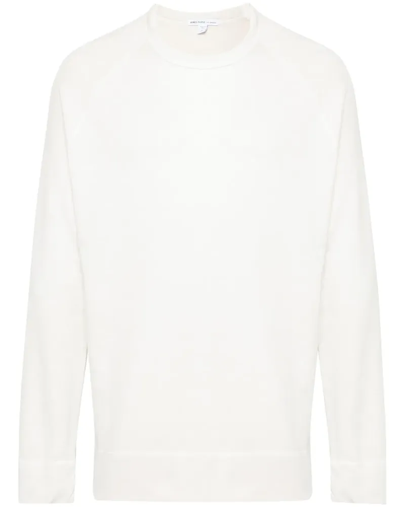 James Perse Sweatshirt mit rundem Ausschnitt - Nude Nude