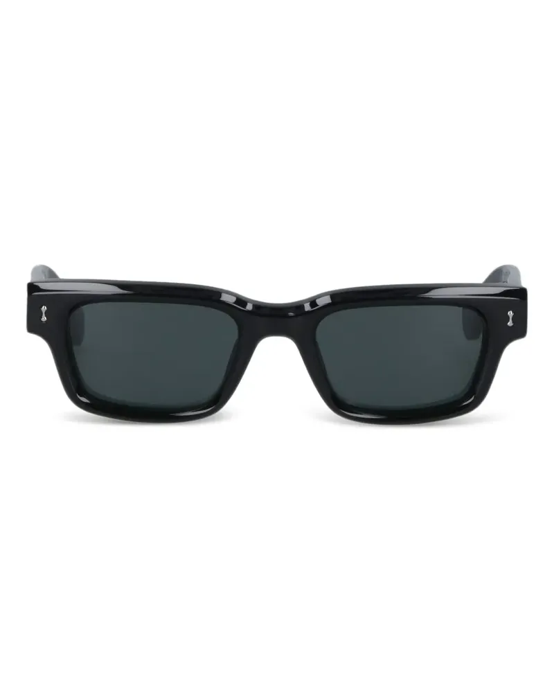 CHIMI Akira Sonnenbrille mit eckigem Gestell - Schwarz Schwarz