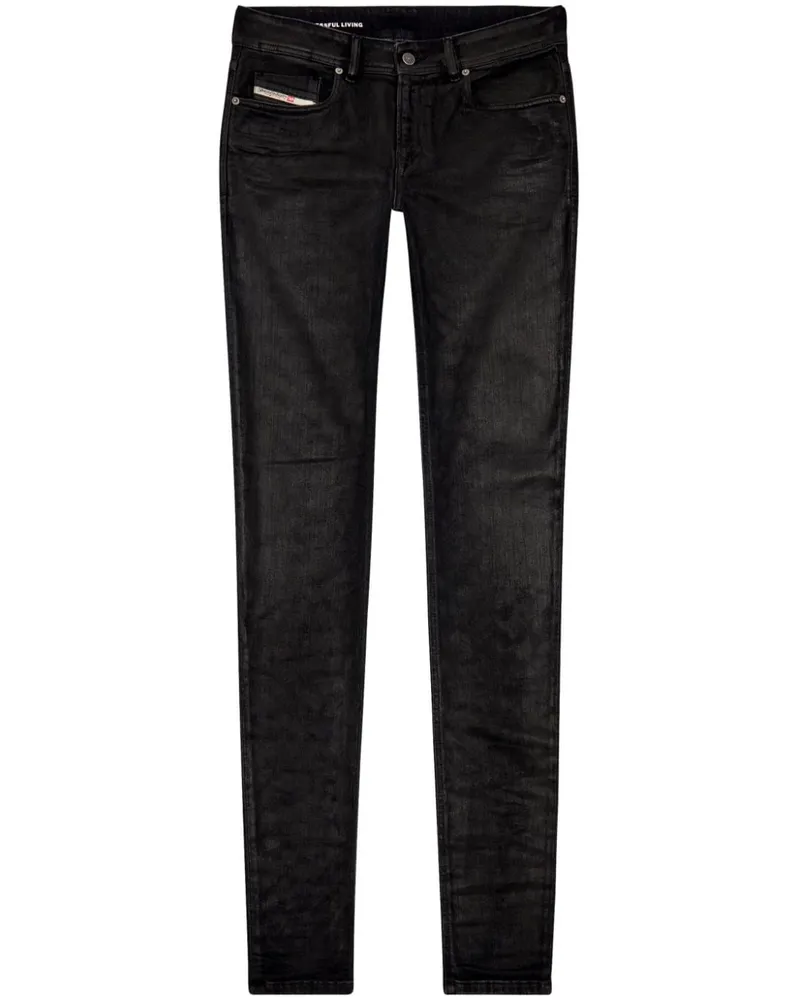 Diesel 1979 Sleenker Jeans Schwarz