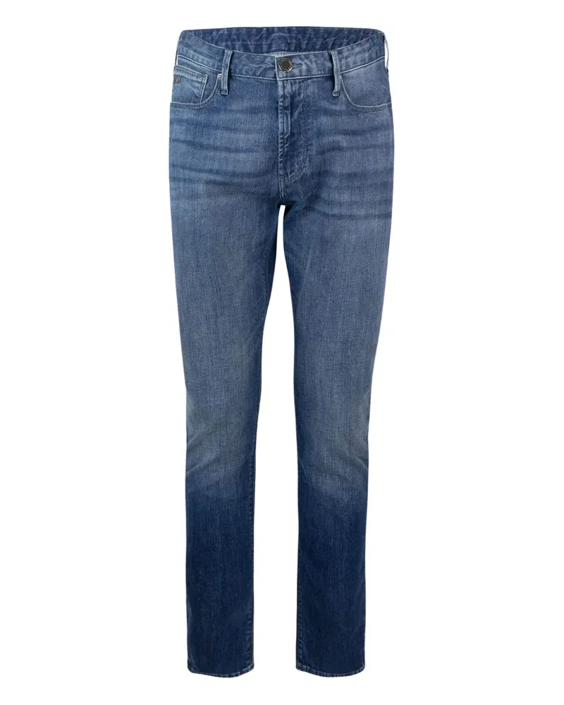 Emporio Armani Schmale Jeans - Schwarz Schwarz