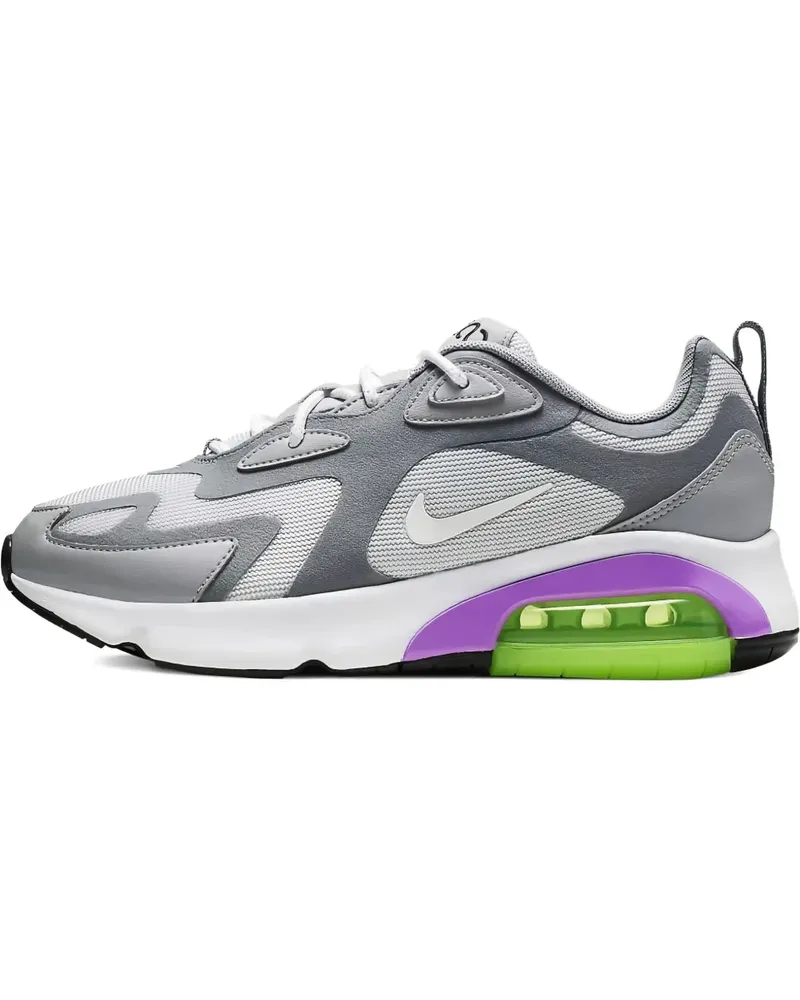 Nike Air Max 200 "Pure Platinum Volt" Sneakers - Grau Grau