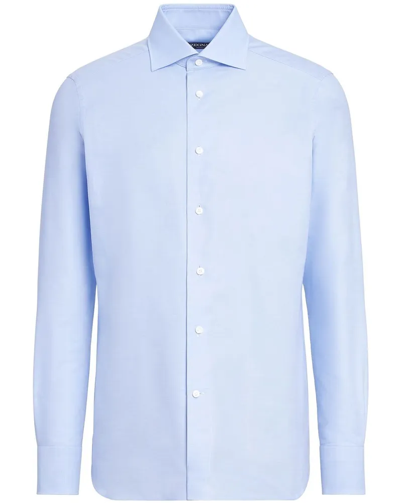 Ermenegildo Zegna Klassisches Hemd - Blau Blau