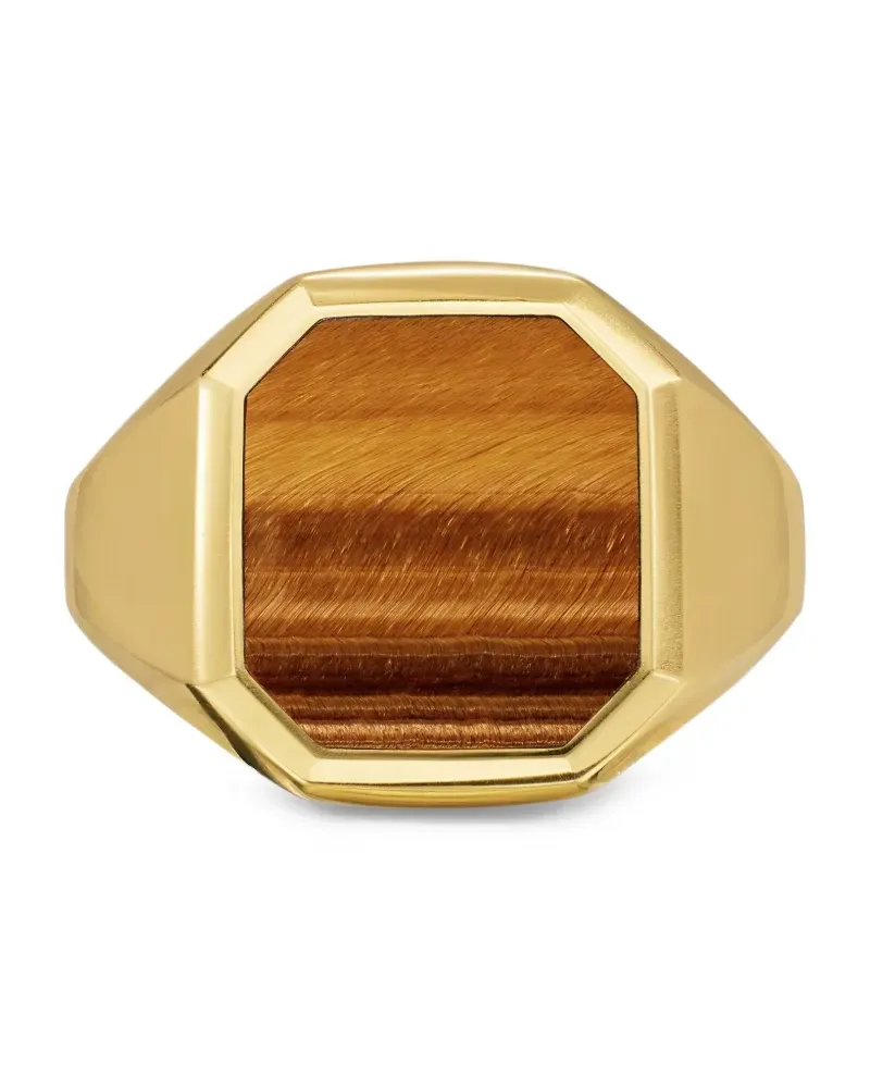 David Yurman 18kt Streamline® Gelbgold-Siegelring Gold