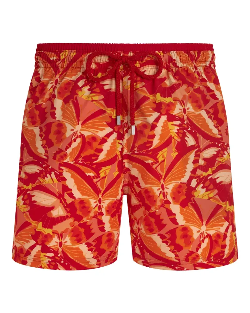 Vilebrequin Dama Pintada Badeshorts - Rot Rot