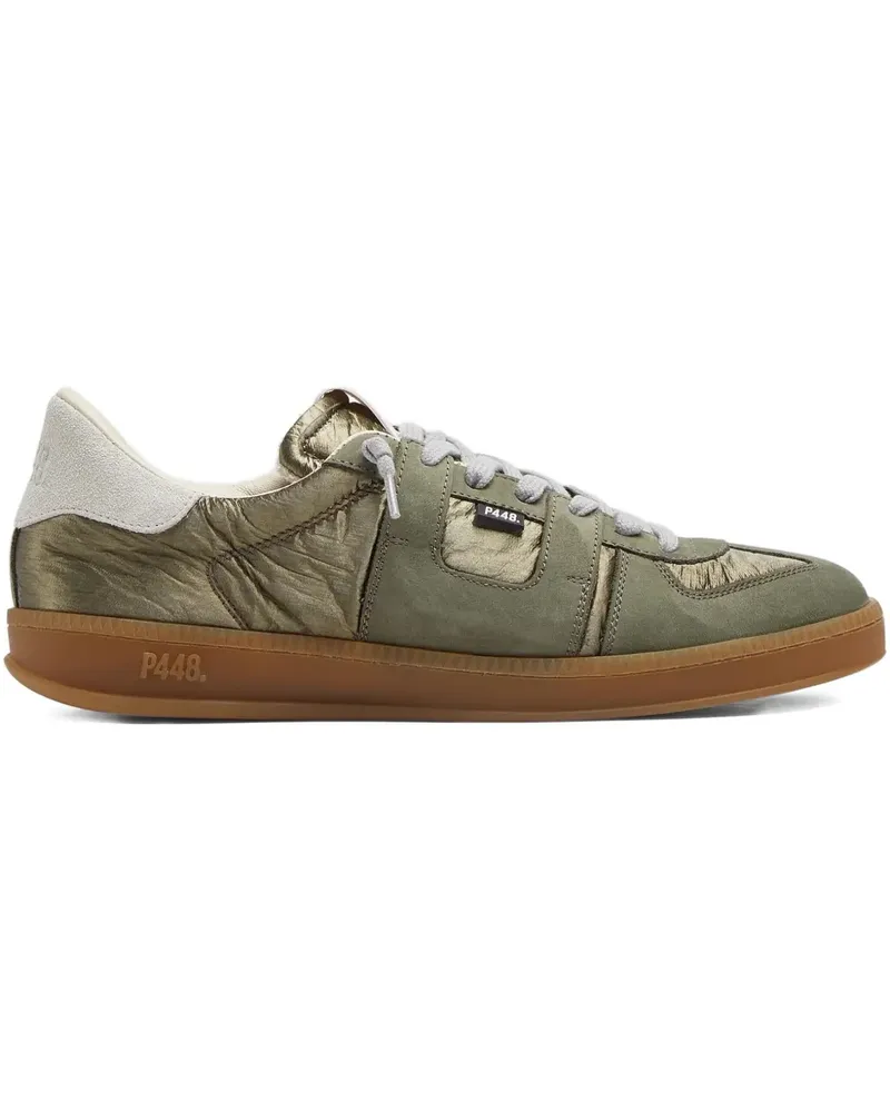 P448 Monza Sneakers mit Einsätzen - Grün Grün