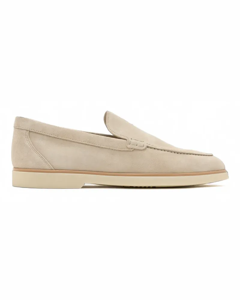 Magnanni Loafer aus Wildleder - Nude Nude