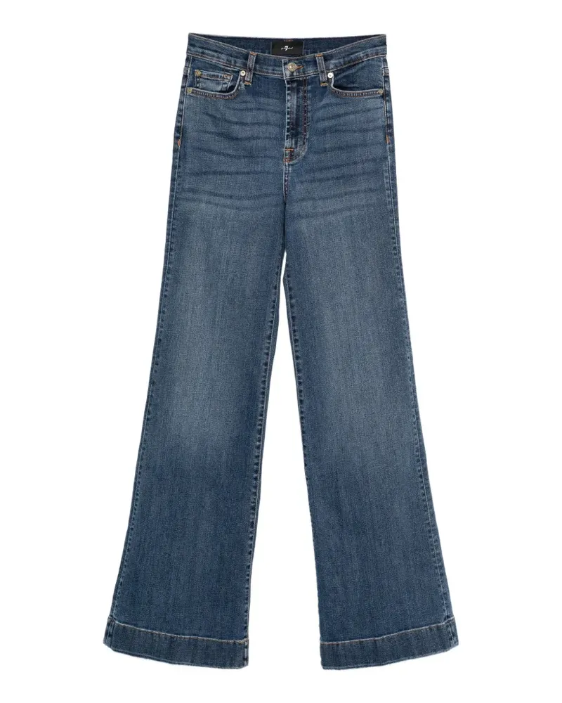 7 for all mankind Modern Dojo tonal-stitching jeans - Blau Blau