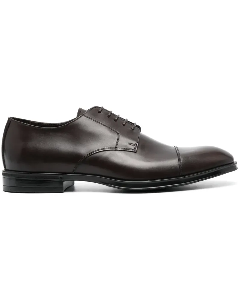 Canali Oxford-Schuhe mit mandelförmiger Kappe - Braun Braun