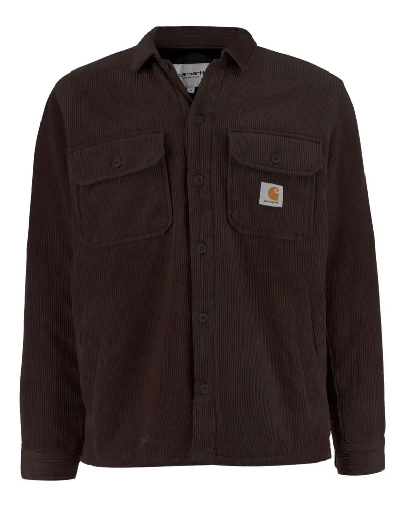 Carhartt WIP Whitsome Hemdjacke aus Cord - Braun Braun