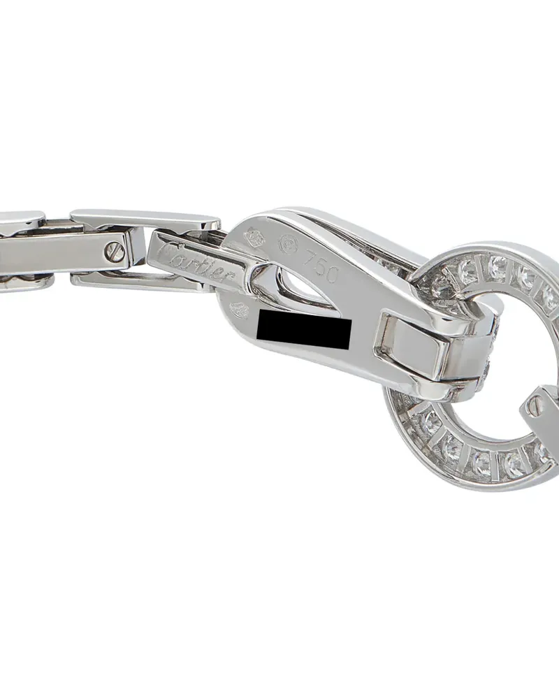 Cartier Agrafe diamond necklace - Silber Silber