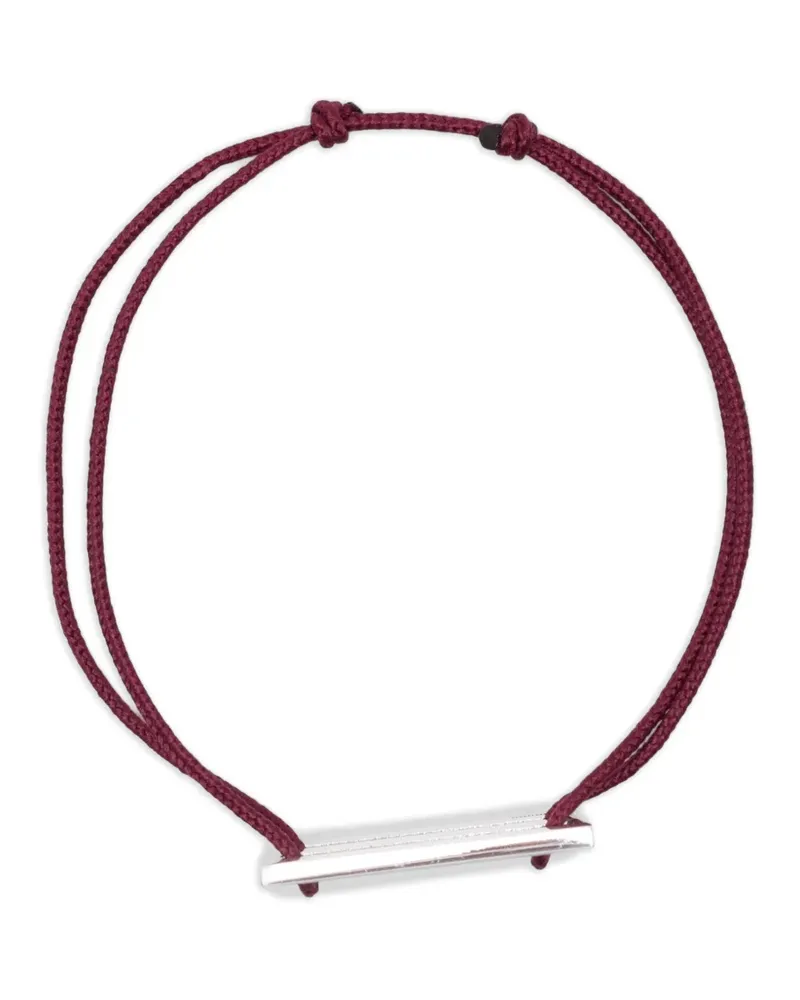 Le Gramme cord bracelet - Rot Rot